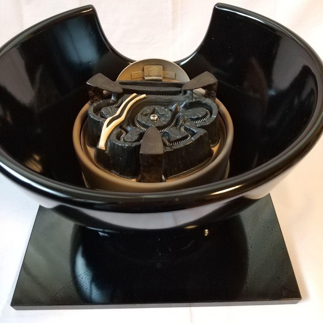 茶道具 風炉型電熱器 F406 真塗（紅鉢型）B 野々田株式会社