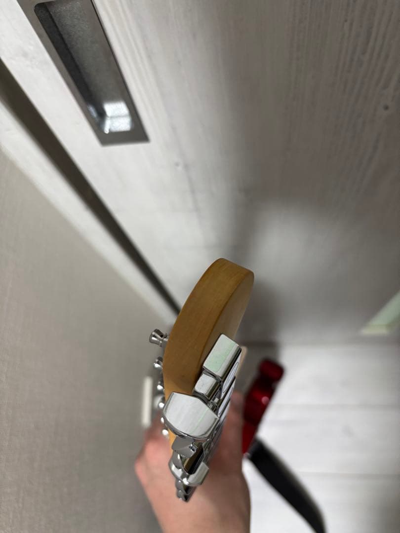 Fender Mexico Player Stratocaster lefty赤