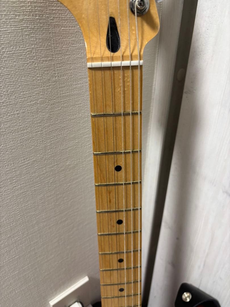 Fender Mexico Player Stratocaster lefty赤