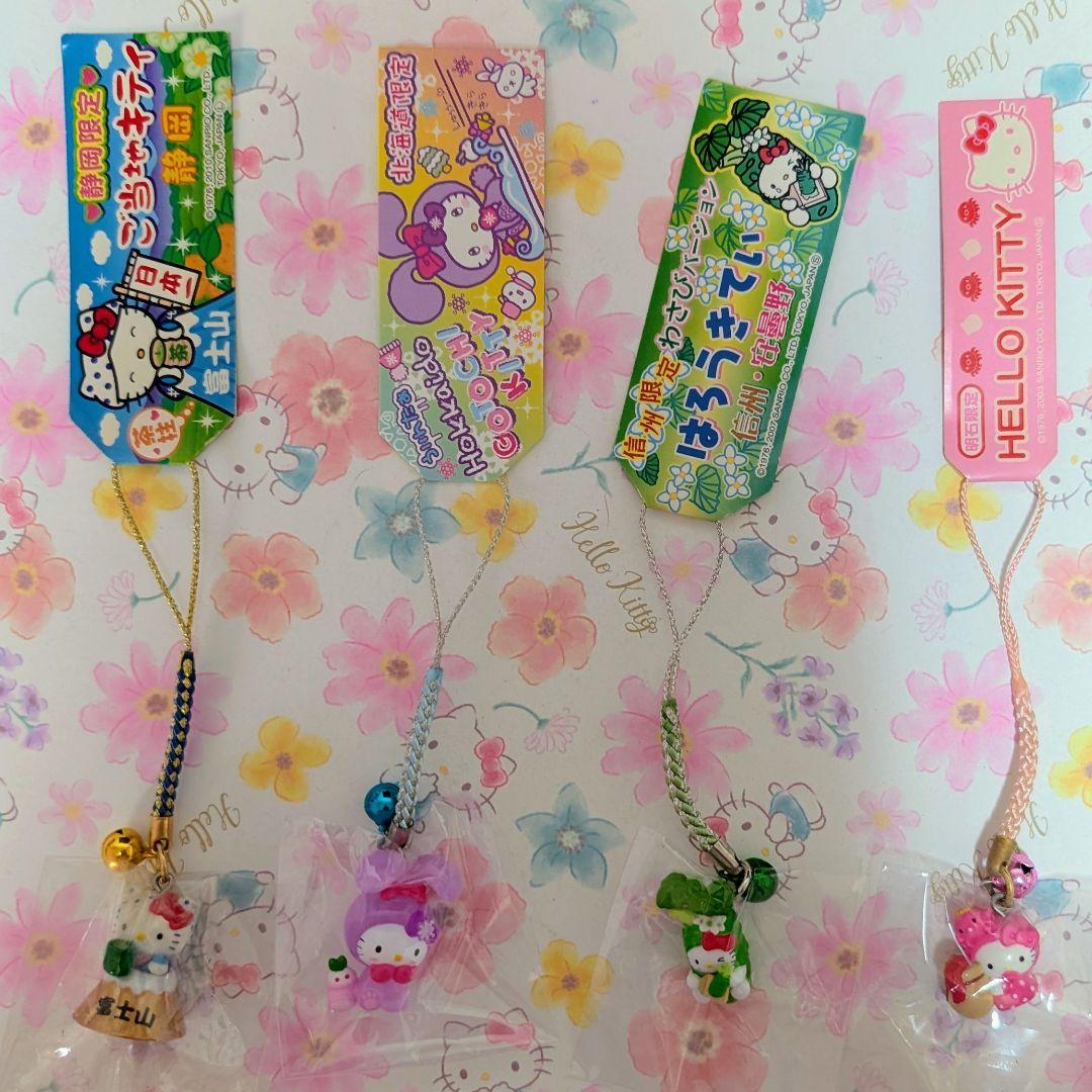 ハローキティ　ご当地キティ　ストラップ　24個おまとめ（天使他）