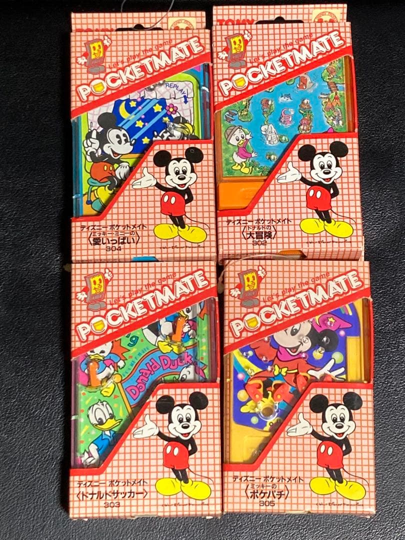 トミー ポケットメイト ディズニー　4セット