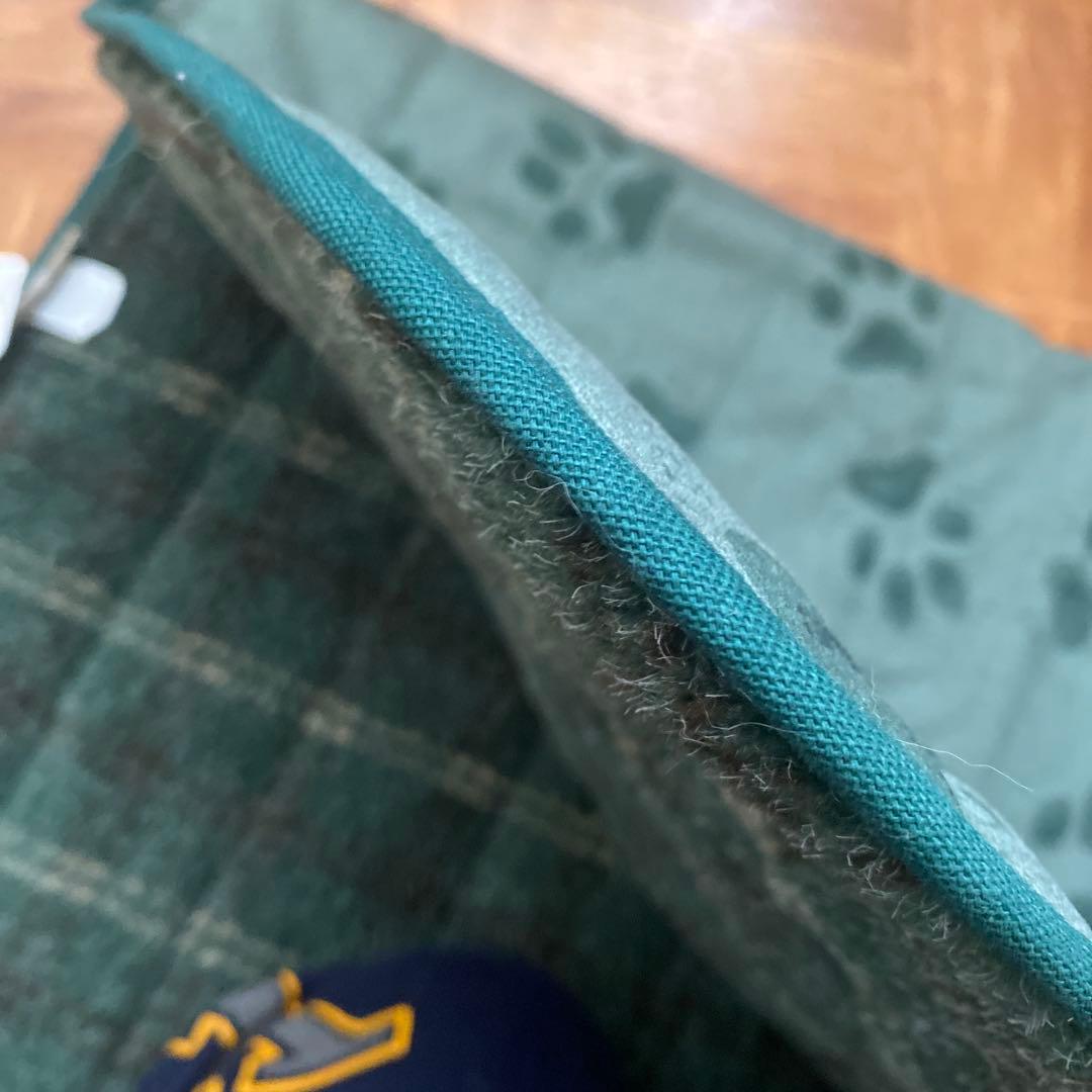 未使用 80's 90's L.L. Bean エルエルビーン 足跡柄 マット