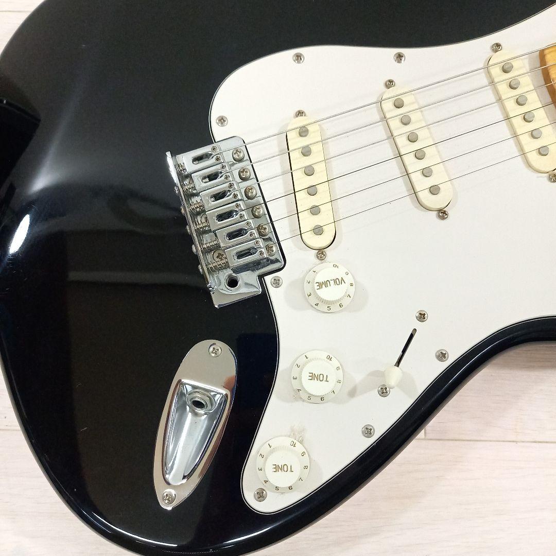 PhotoGenic ストラトキャスター ブラック メイプルネック セット1