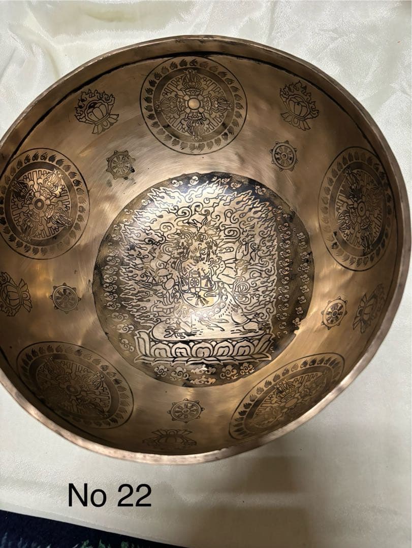 2025 シンギングボウル 金属製ボウル No 22 27cm