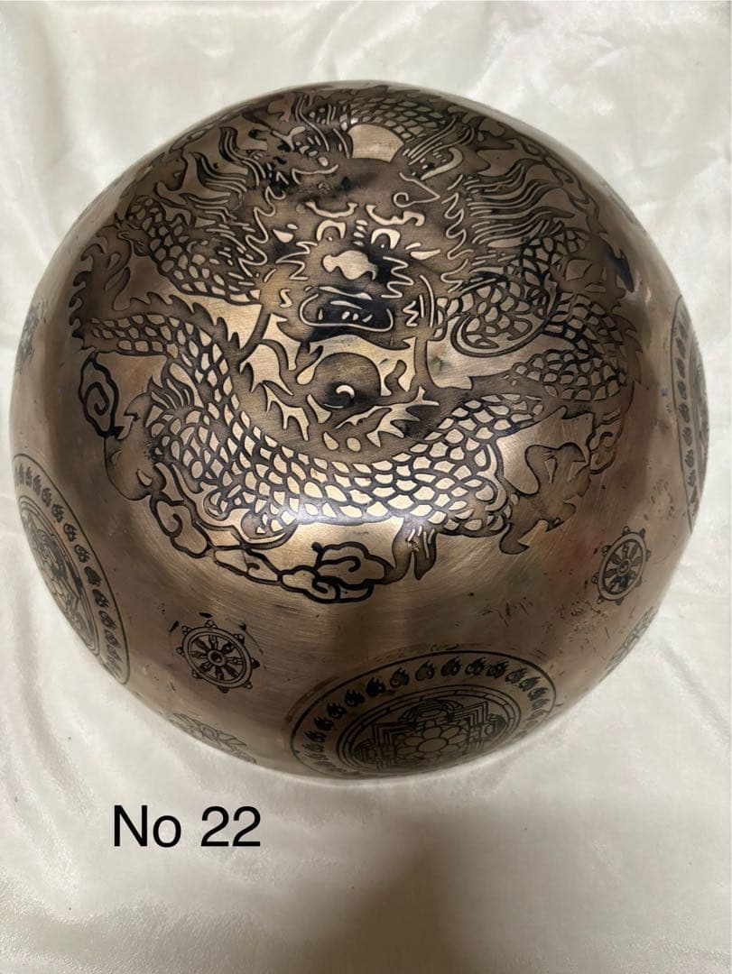 2025 シンギングボウル 金属製ボウル No 22 27cm