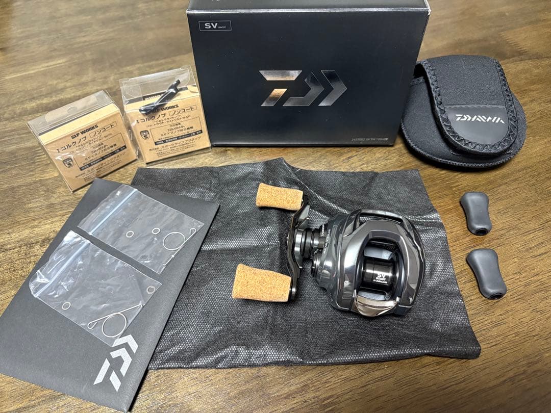 ダイワ　24スティーズsvtw 100HL 美品