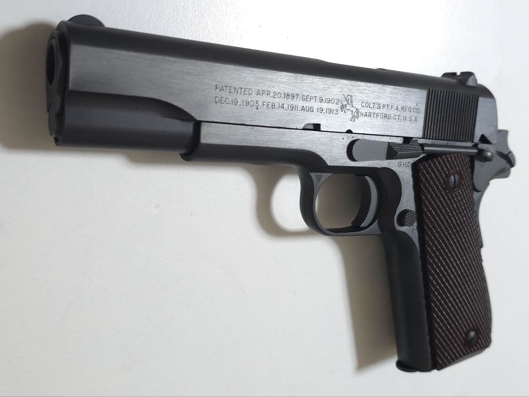 WA M1911A1 ミリタリー ブラスト&サイドポリッシユ コルトガバメント