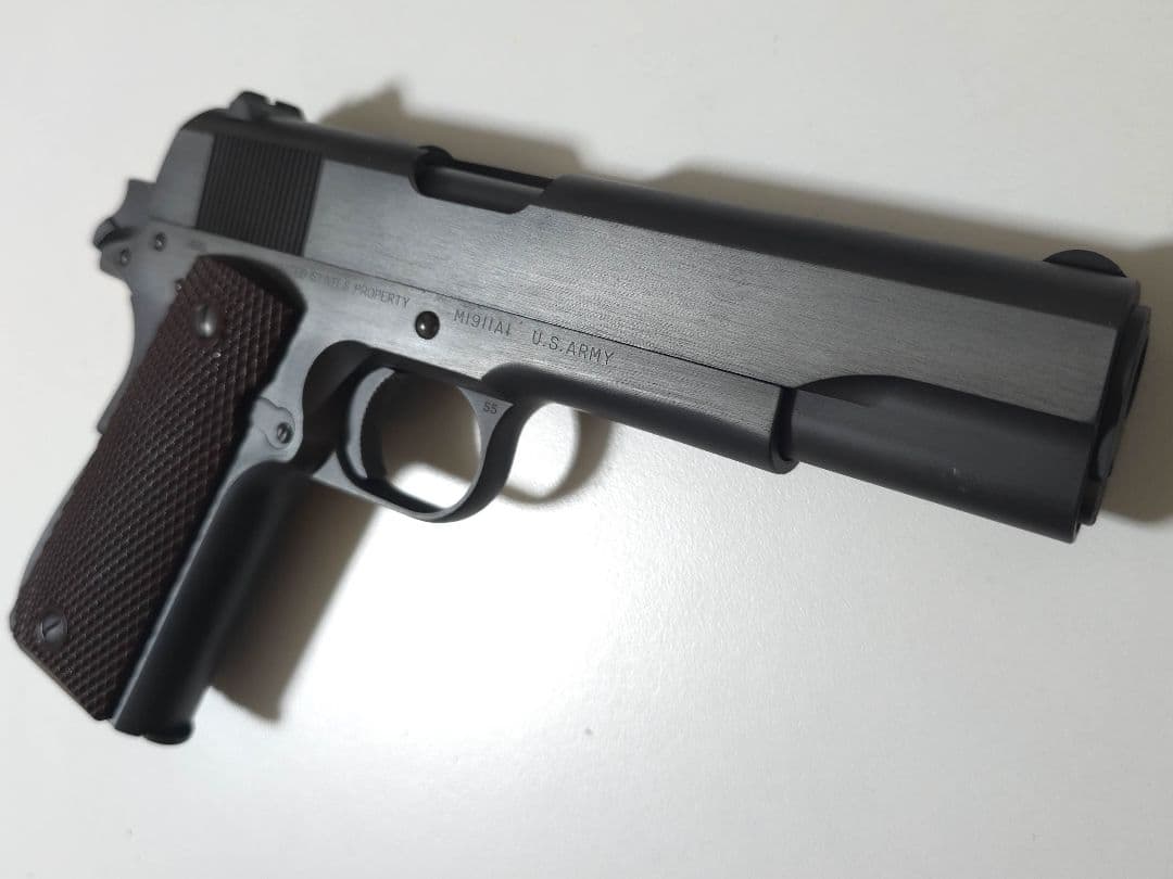 WA M1911A1 ミリタリー ブラスト&サイドポリッシユ コルトガバメント