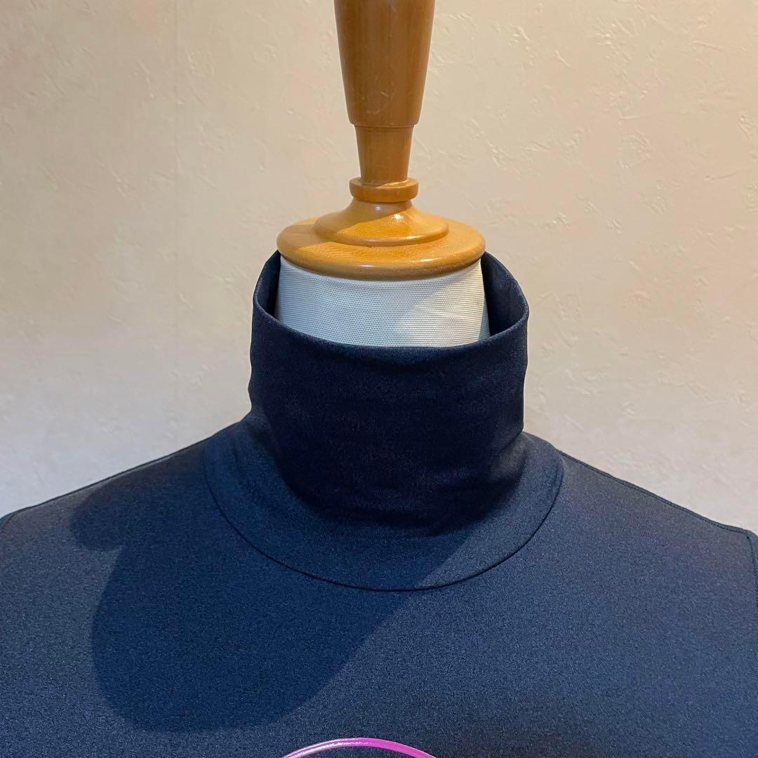 【美品】マークアンドロナ MARK&LONA モックネック ハイネック長袖 36