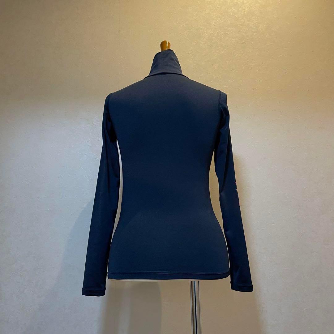 【美品】マークアンドロナ MARK&LONA モックネック ハイネック長袖 36