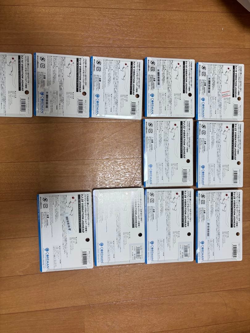 ジ*X様 COREMAN VJルアー　アルカリ・デカカリシャッドまとめ売り