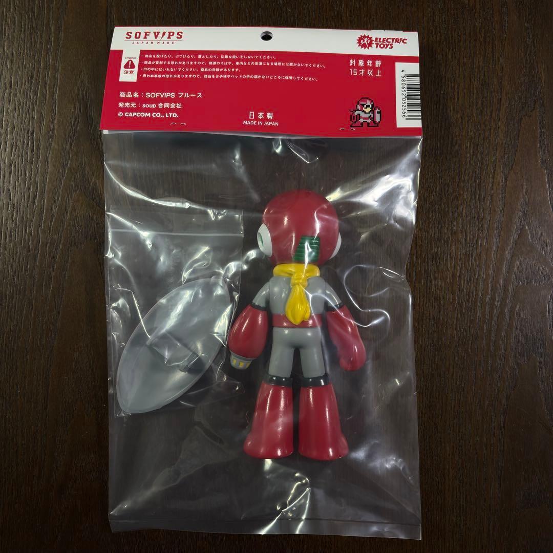 sofvips ブルース ソフビ人形 フィギュア ロックマン