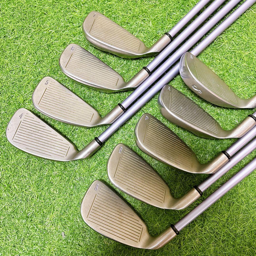 キャロウェイ　ゴルフクラブ　レディースアイアンセット　右利き　9本　女性用