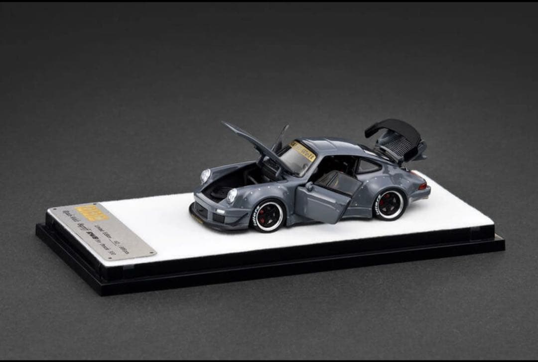 PGM 1/64 RWB PORSCHE 930 Cement Grey 中井哲