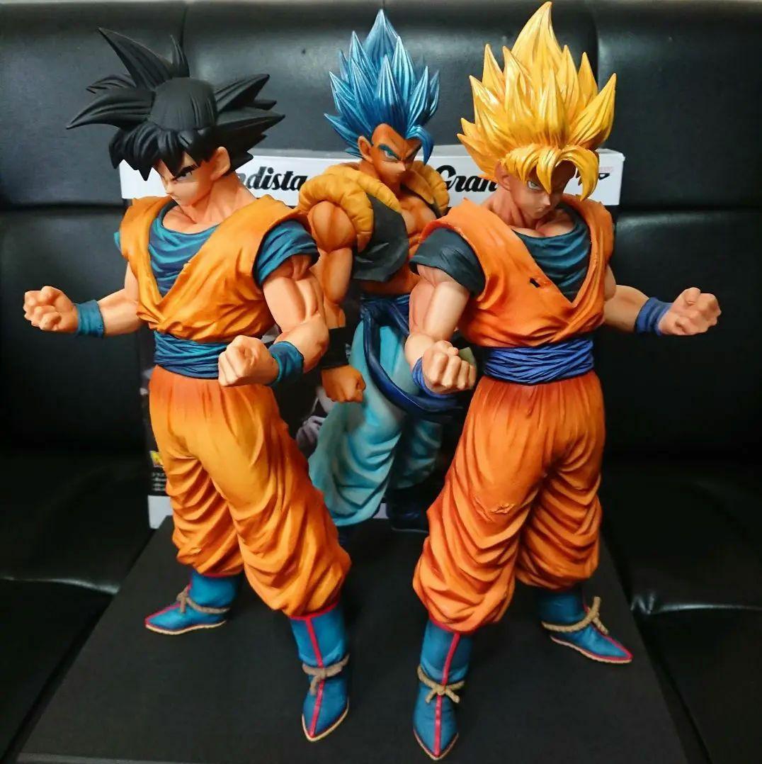 ドラゴンボールZ 超 グランディスタ 孫悟空 ゴジータ フィギュア 3点 セット