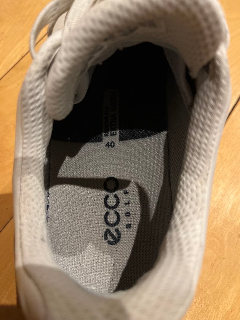 ECCO ゴルフシューズ ホワイト　40
