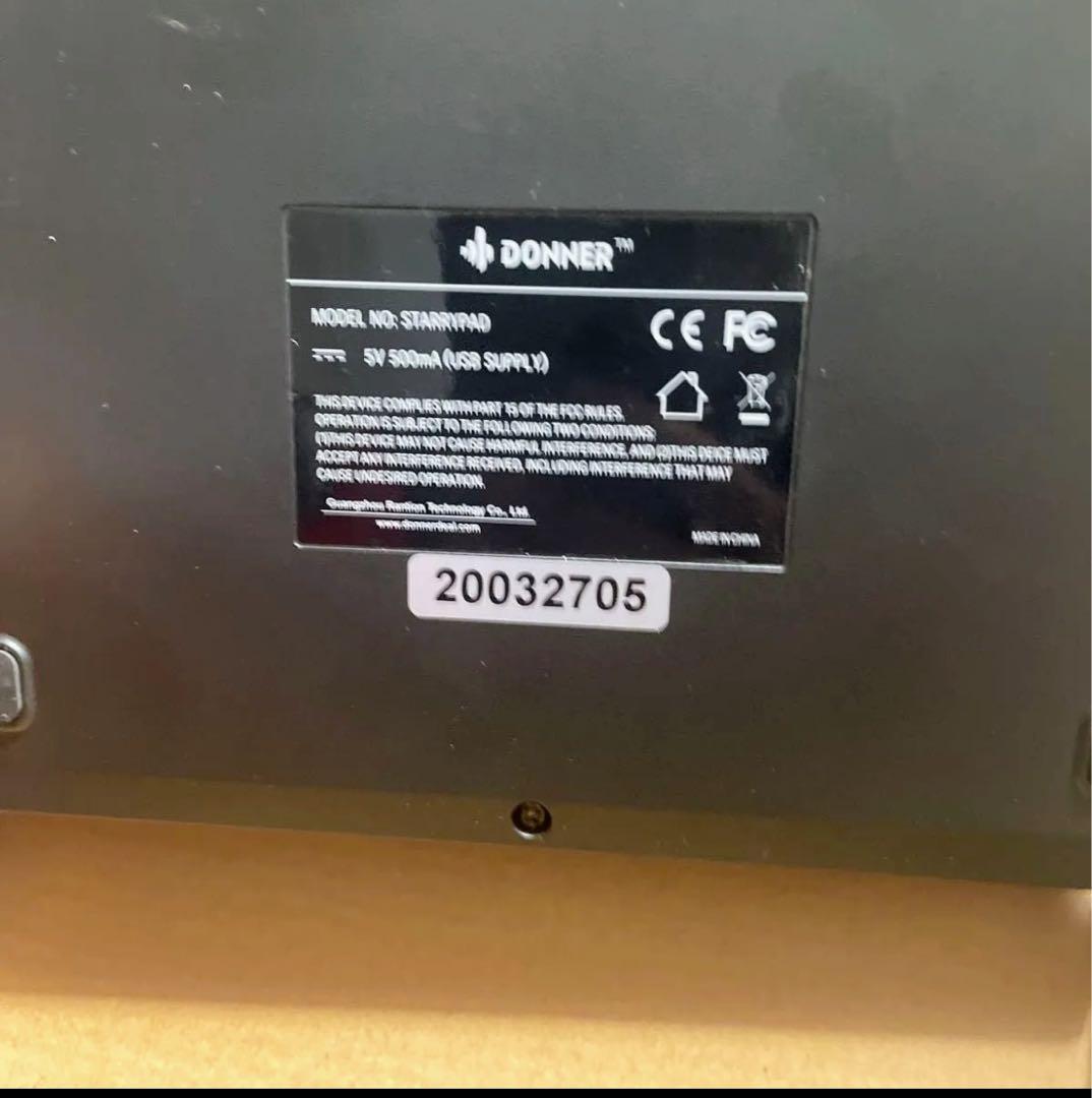 DONNER STARRYPAD DPD-16 ドラムパッドの出品です。