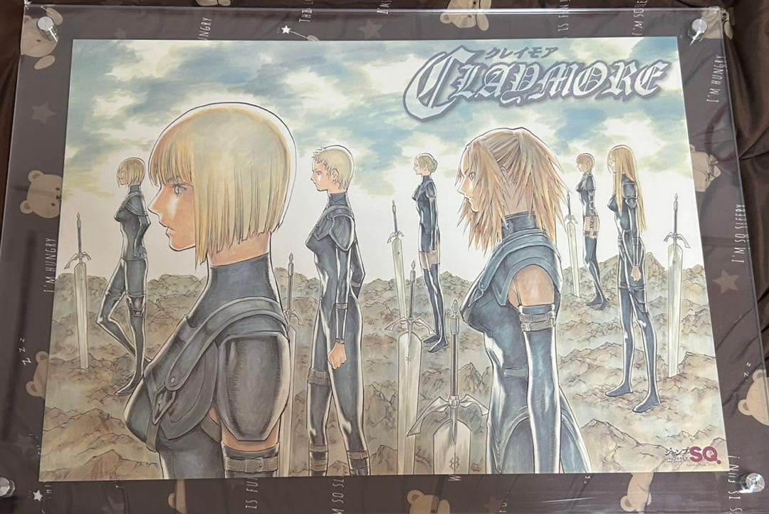 日*0様 CLAYMORE クレイモア　ポスター　B2 抽選　激レア