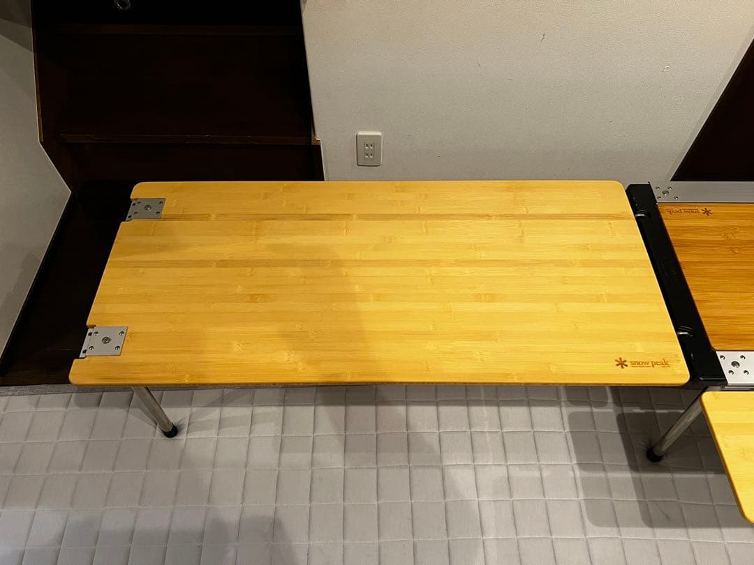 【中古】スノーピーク　IGTアイアングリルテーブルフレームロング　豪華フルセット