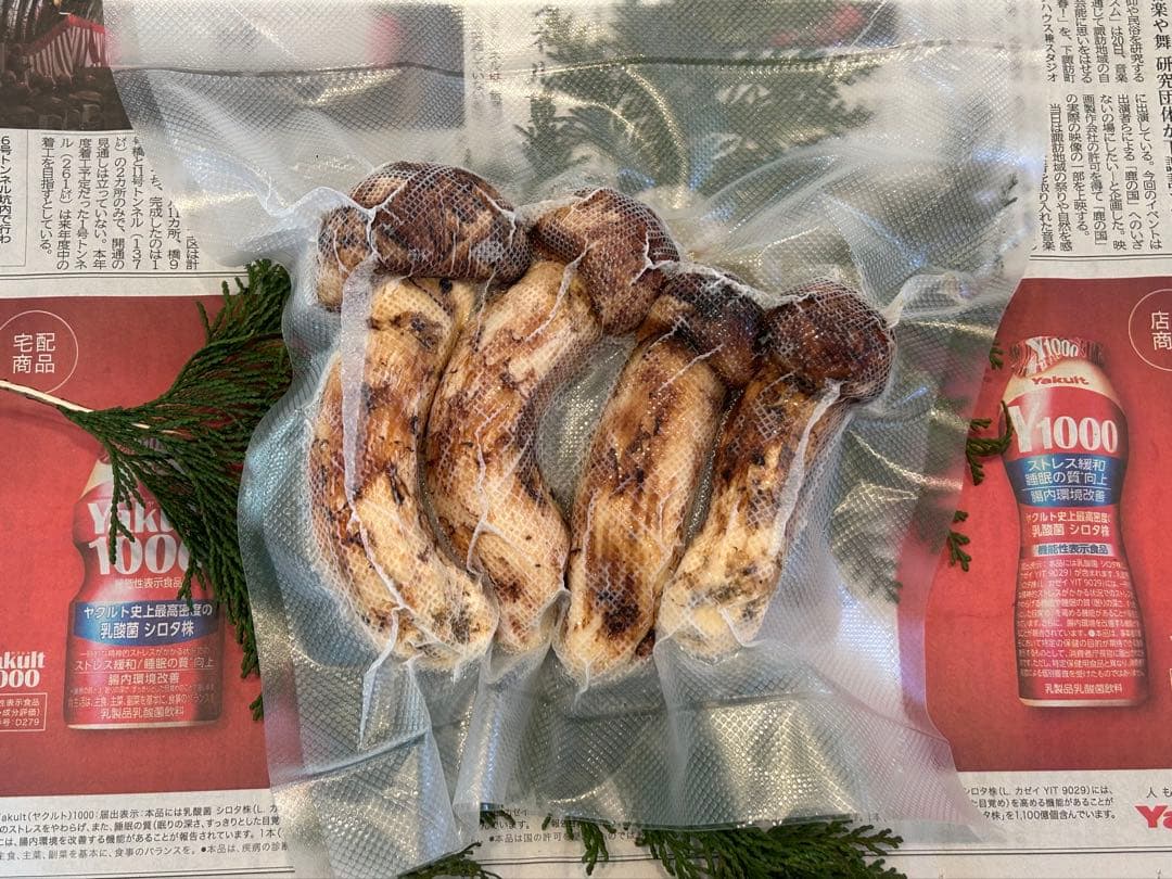 ☆信州産松茸☆特に大きな最高級冷凍松茸360グラム☆国産松茸☆③☆