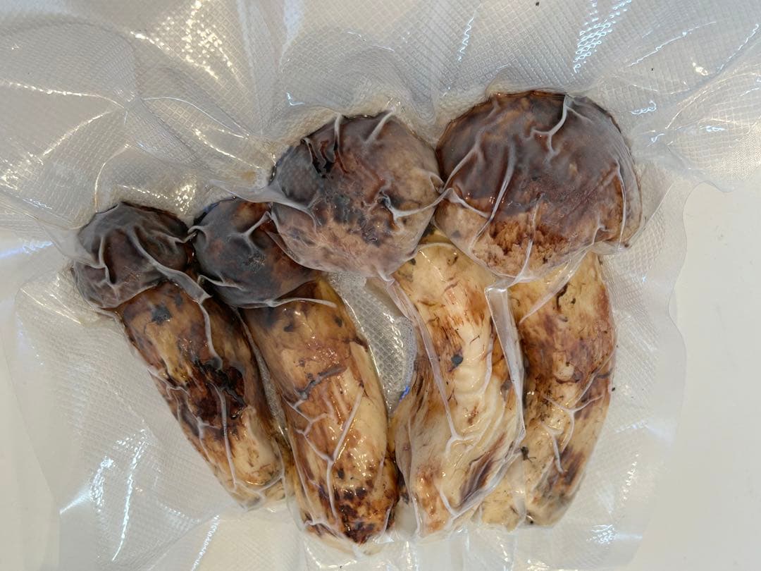 ☆信州産松茸☆特に大きな最高級冷凍松茸360グラム☆国産松茸☆③☆