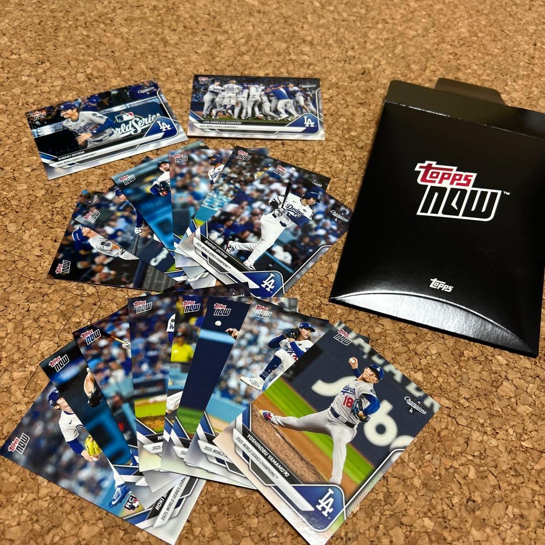 topps ドジャース　チャンピオンカード　セット
