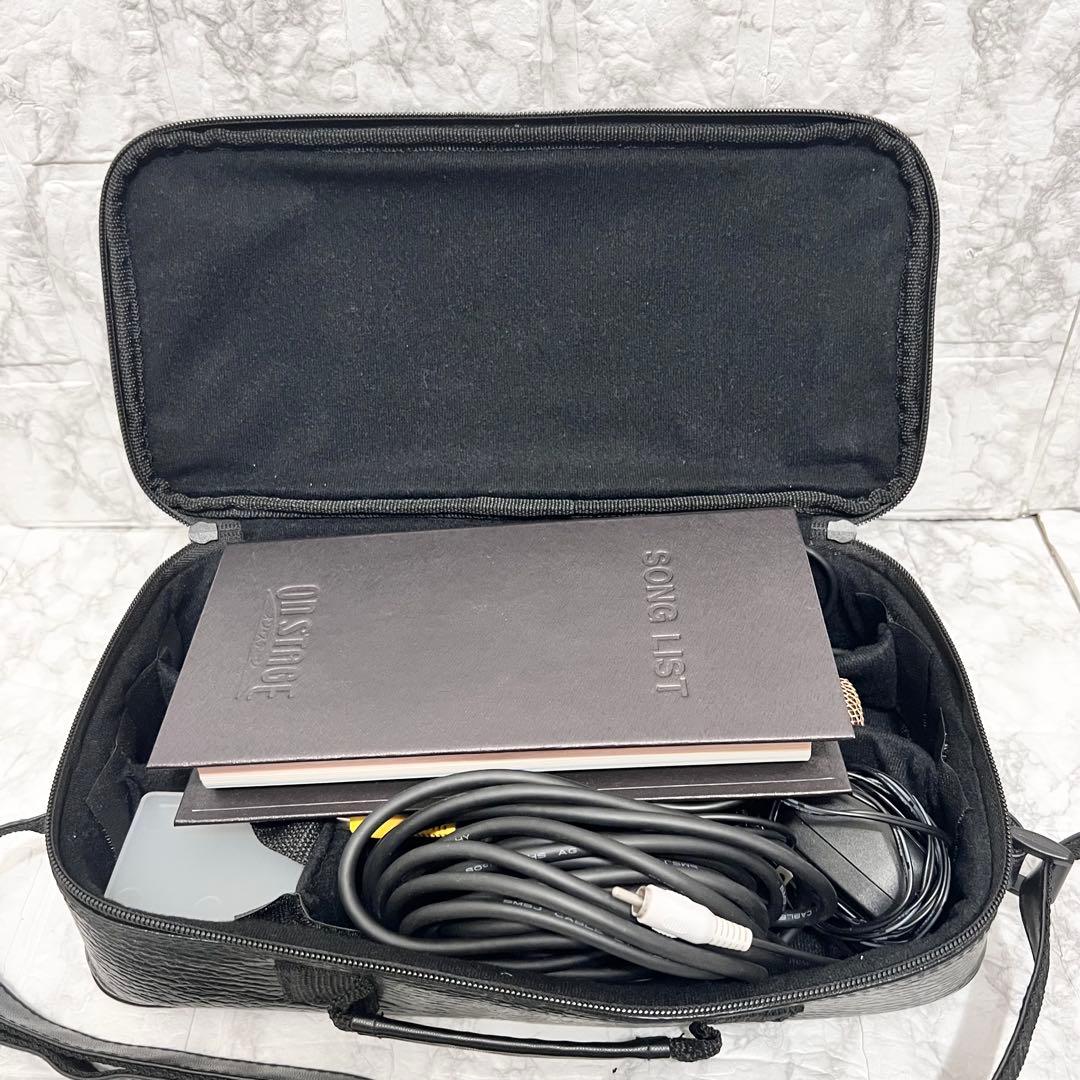 【動作品】オンステージ カラオケマイク Z-PK1200GT 曲カートリッジ2本