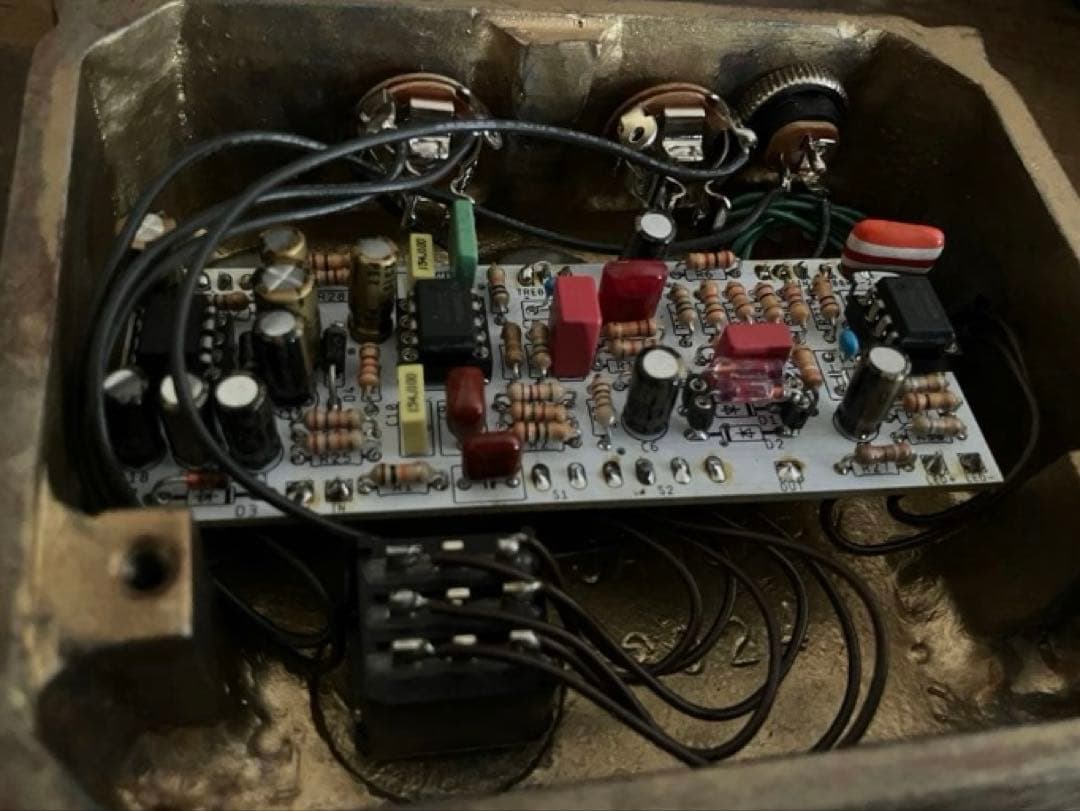 S*読様 ハンドメイド一点ものです！klon centaur風溶接筐体　オーバー