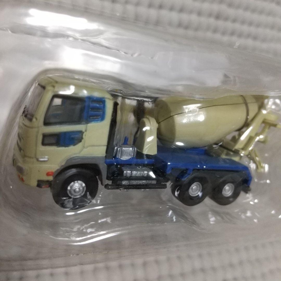 ザ建機 5台 Nゲージ〈45tリーチスタッカー/クレーン/ミキサー車〉未開封