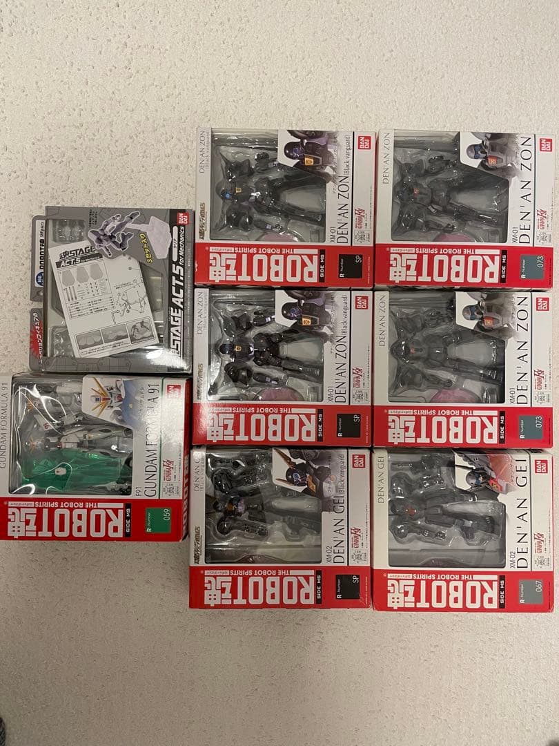 ROBOT魂F91シリーズ　デナンゾン　デナンゲー　魂stage