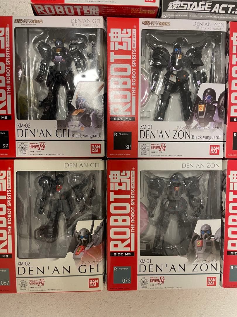 ROBOT魂F91シリーズ　デナンゾン　デナンゲー　魂stage