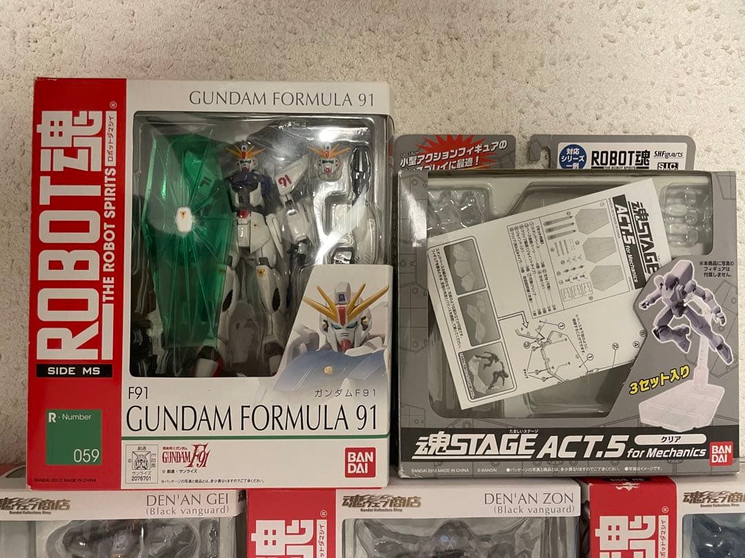 ROBOT魂F91シリーズ　デナンゾン　デナンゲー　魂stage