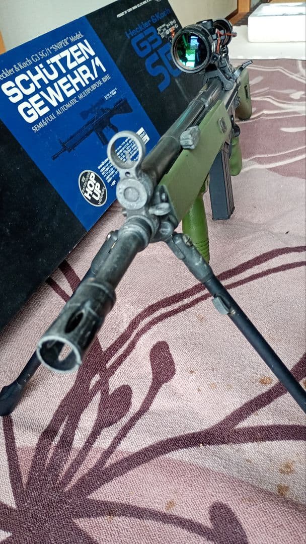 i*o様 東京マルイ H&K G3 SG/1 スナイパーモデル フルセット