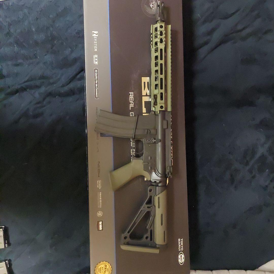 緑のCQB-R 東京マルイ　ガスブロ