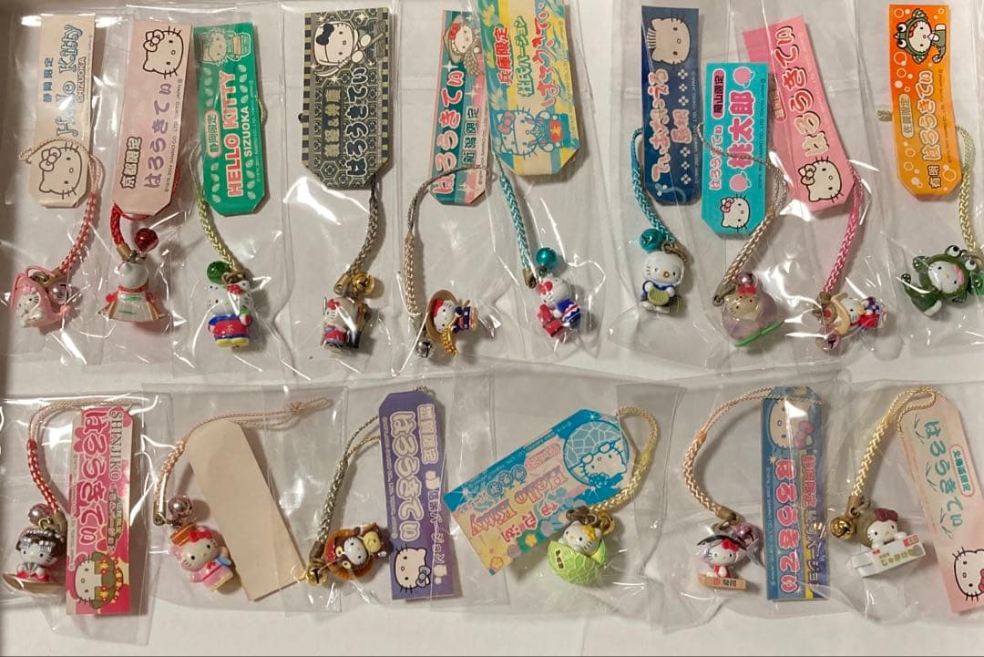 キティ♡ご当地限定ストラップ115点‼️ 写真7枚分。✅バラ売り不可