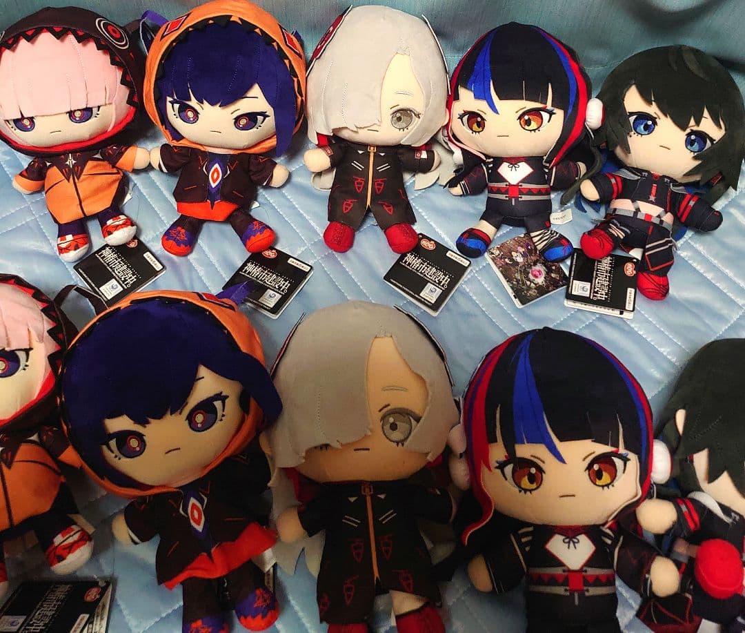 (タグ有)10点 神椿市建設中。 ココぎゅっと！ぬいぐるみ 全５種✕２体