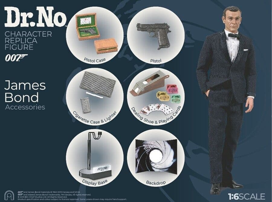 【新品】Big Chief 1/6 ジェームズ・ボンド Dr.NO