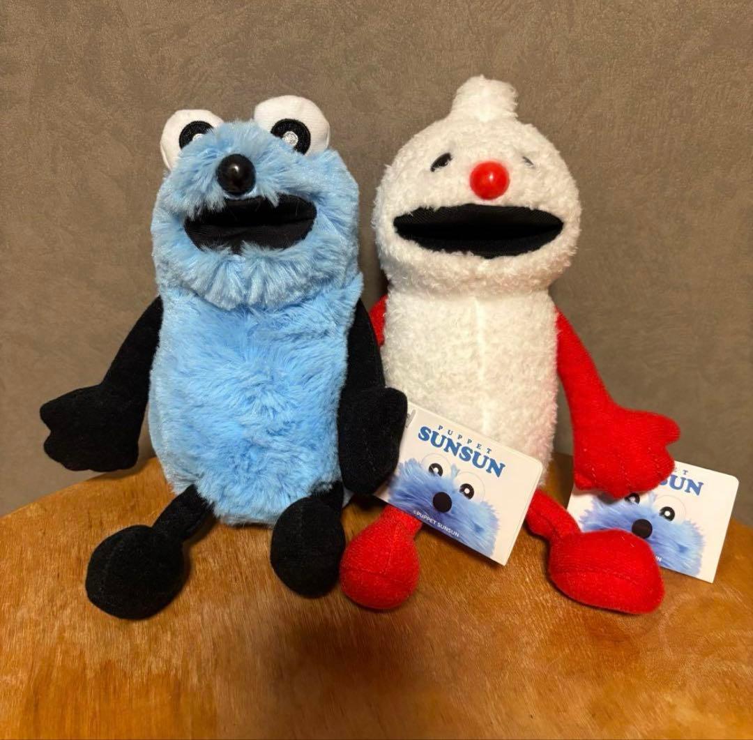 パペットスンスンおすわりぬいぐるみ スンス ソノンノン 2種セット