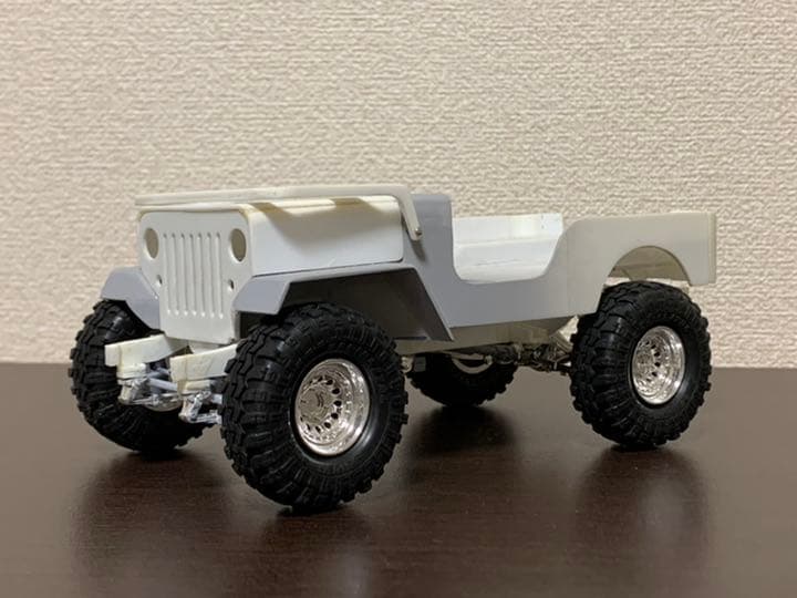 1/24　製作中　JEEP　ジープ　J57　J58