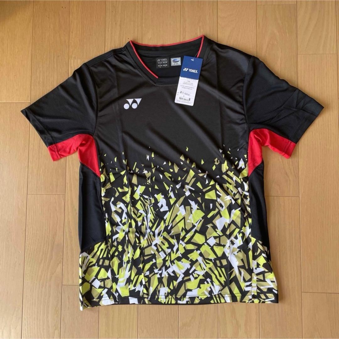 ヨネックス　YONEX ゲームシャツ　新品　サイズXLブラック
