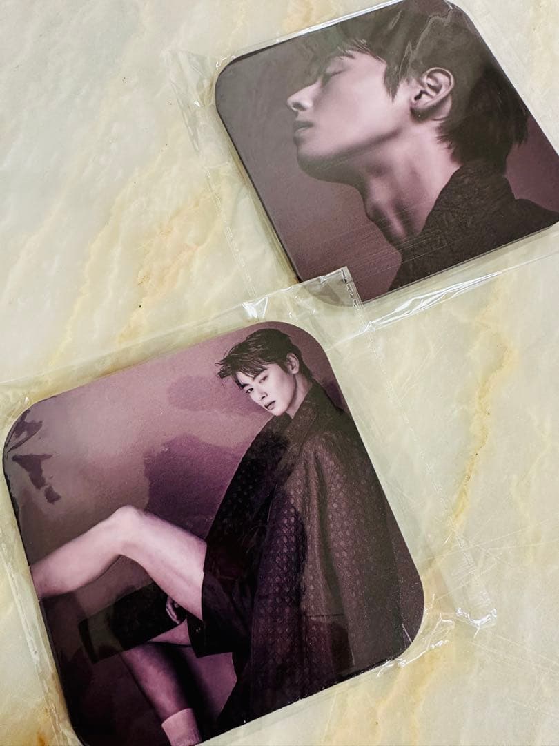 2点セット　コースター　チャウヌコースター　ASTRO