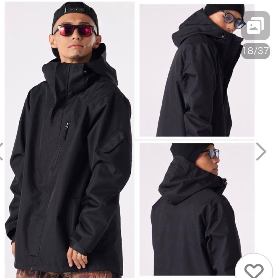 新品未開封　W RAY スノージャケット M ブラック