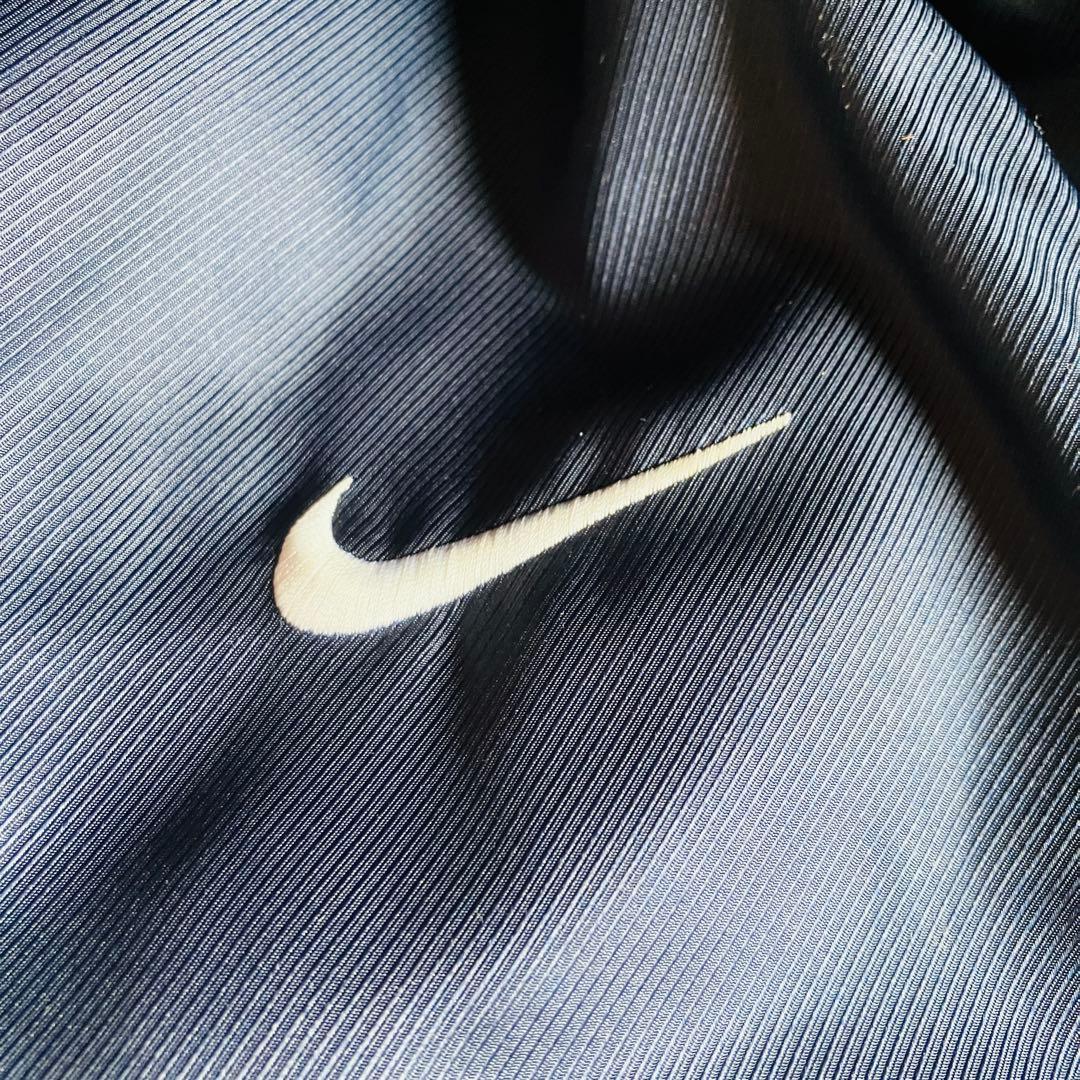 NIKE ナイキ　ベンチコート　ロングアウター　裏ボア　キルティング　刺繍　M