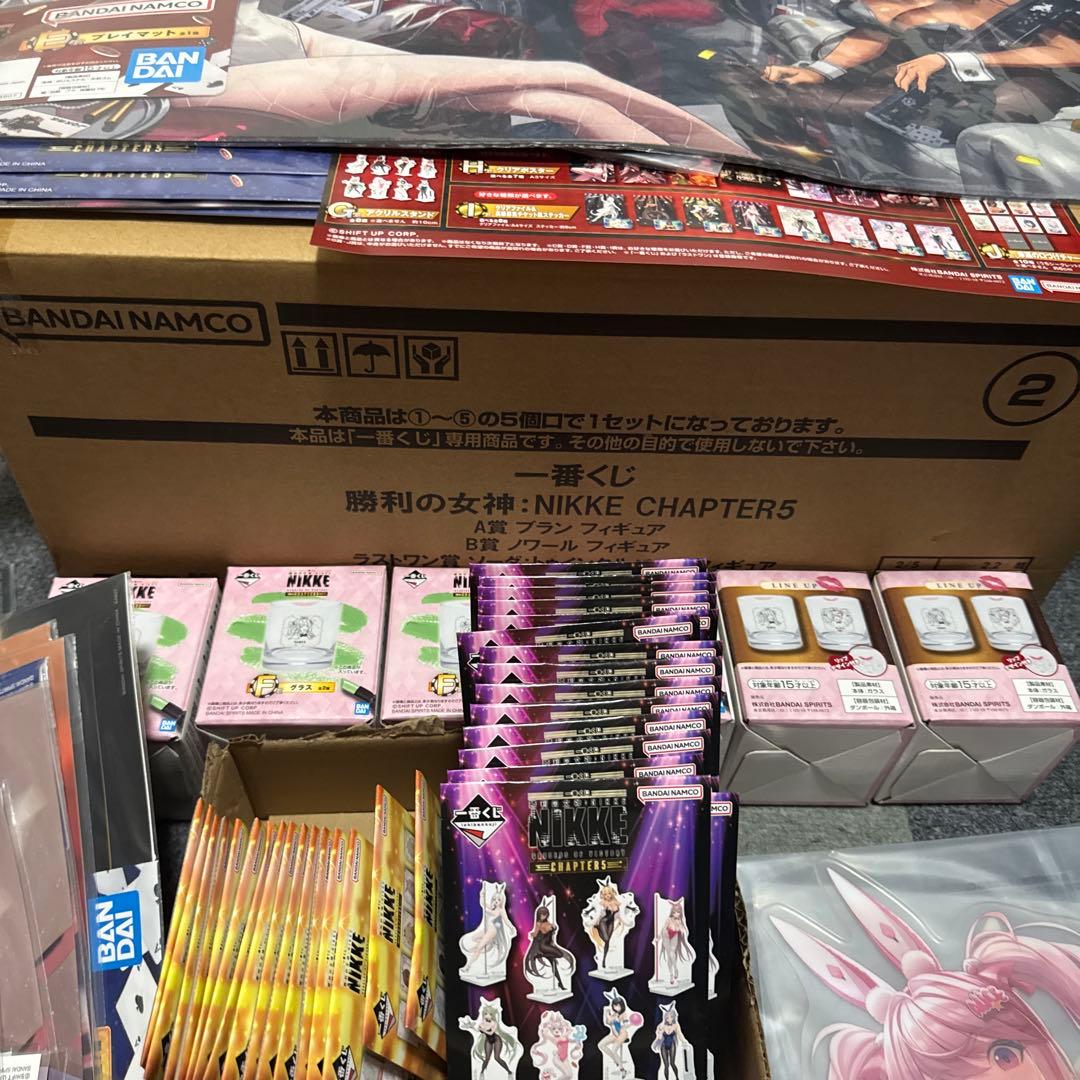 最安値一番くじ 勝利の女神 NIKKE CHAPTER5 １ロット　ほぼ