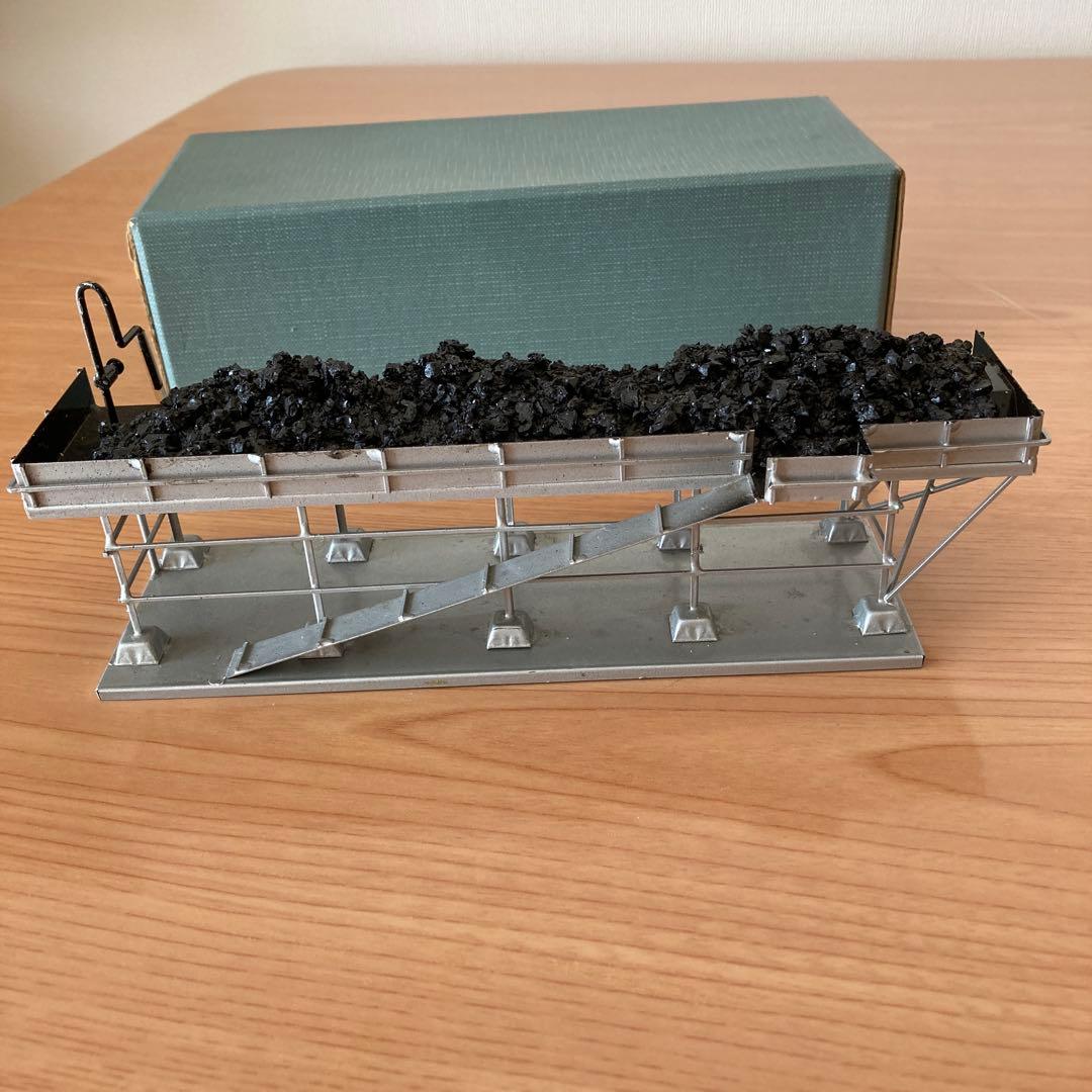 鉄道模型　HOゲージ 給炭場と貨車
