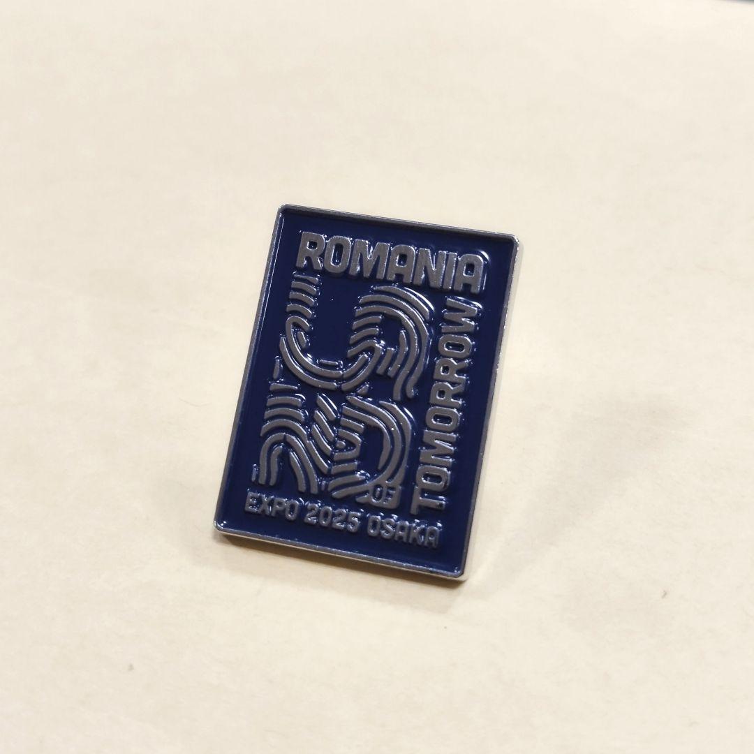 限定 大阪関西万博2025 ルーマニアパビリオン ピンバッチ 非売品