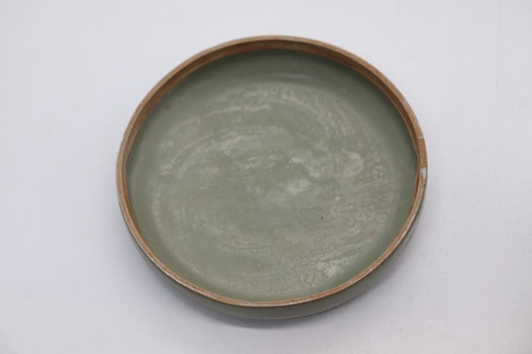 中国　青磁蓋物　青磁　送料込み0406