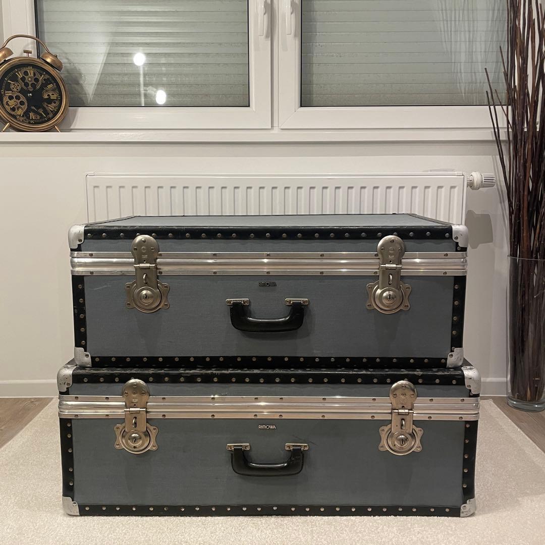RIMOWA 1950y ヴィンテージ トランク2個セット Bahnkoffer