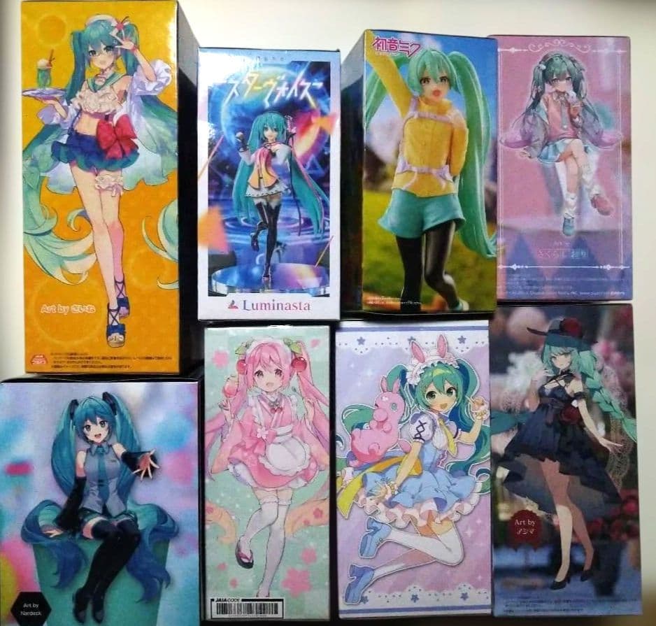 初音ミク フィギュア 8個まとめ売り