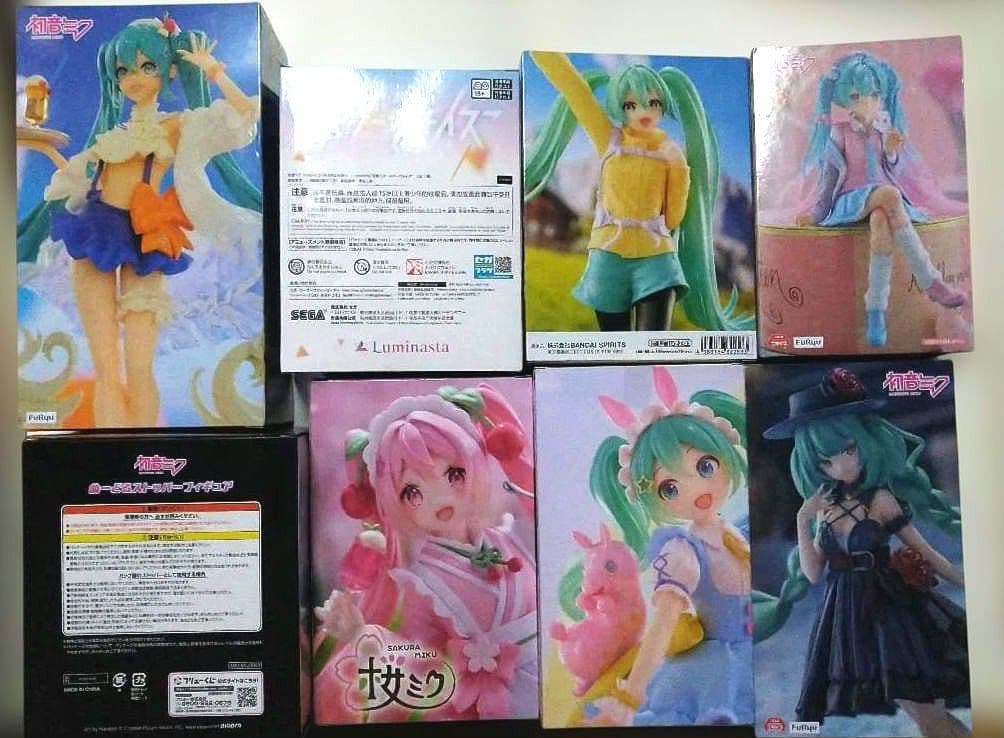 初音ミク フィギュア 8個まとめ売り